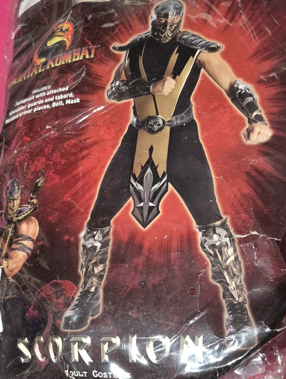 Mortal Kombat Scorpion Costume